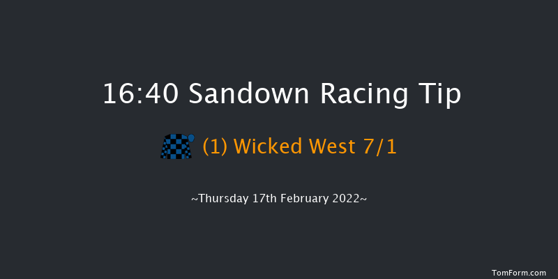 Sandown 16:40 Handicap Hurdle (Class 4) 20f Sat 5th Feb 2022