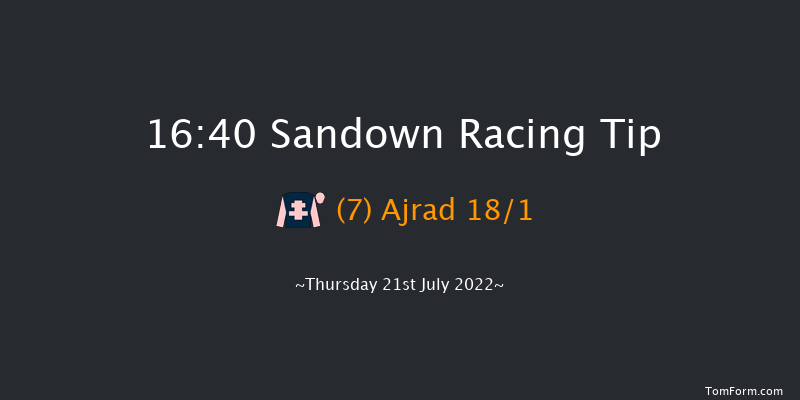 Sandown 16:40 Handicap (Class 5) 7f Wed 20th Jul 2022