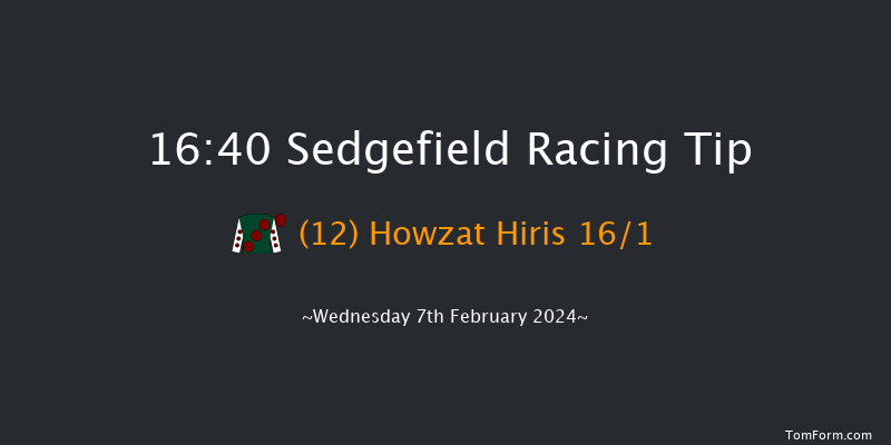 Sedgefield  16:40 Handicap
Hurdle (Class 5) 27f Fri 26th Jan 2024