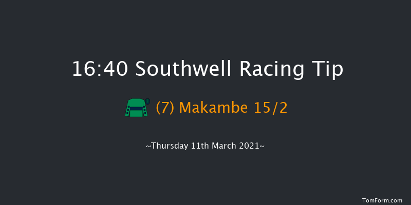 Bombardier British Hopped Amber Beer Handicap Southwell 16:40 Handicap (Class 5) 8f Tue 9th Mar 2021