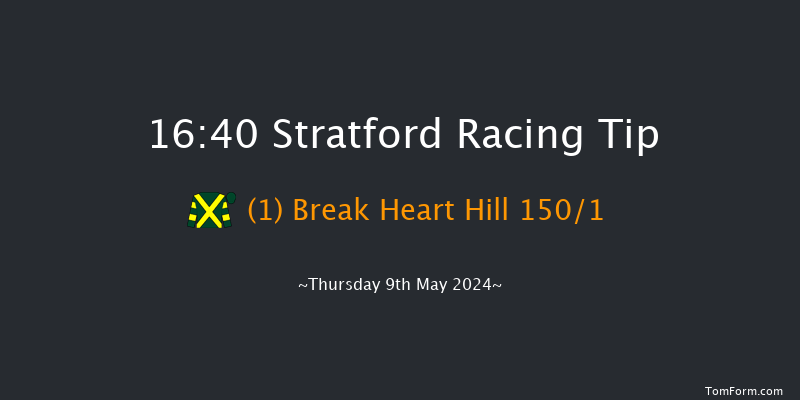 Stratford  16:40 Maiden Hurdle
(Class 4) 16f Sun 21st Apr 2024