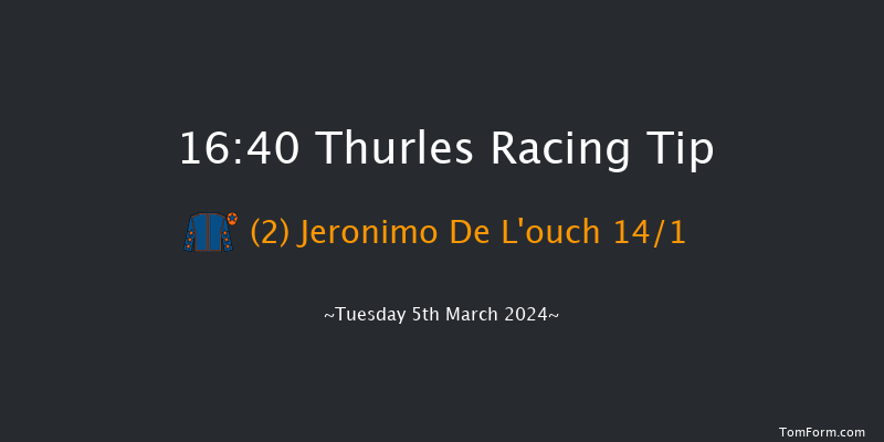 Thurles  16:40 Maiden
Hurdle 21f Thu 22nd Feb 2024