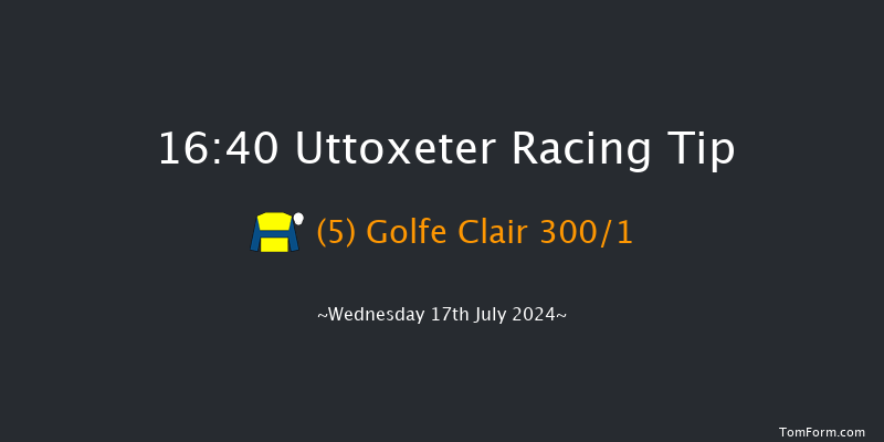 Uttoxeter  16:40 Handicap Chase (Class 4)
20f Tue 9th Jul 2024