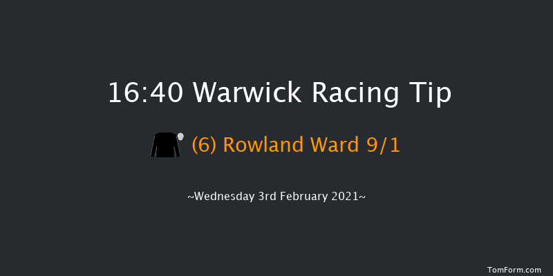 Every Race Live on Racing TV Handicap Hurdle Warwick 16:40 Handicap Hurdle (Class 3) 16f Sat 16th Jan 2021