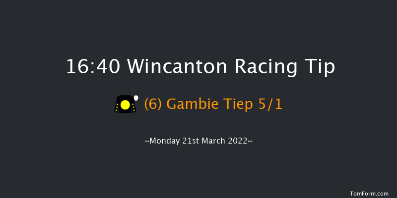 Wincanton 16:40 Handicap Hurdle (Class 4) 15f Thu 10th Mar 2022