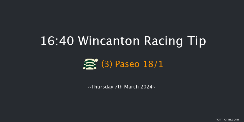 Wincanton  16:40 Handicap Chase (Class 5)
25f Wed 28th Feb 2024