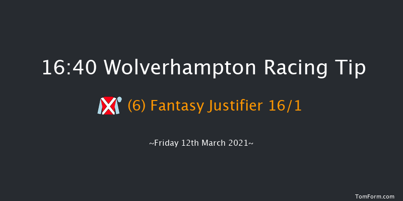 Betway Classified Stakes (Div 2) Wolverhampton 16:40 Stakes (Class 6) 6f Mon 8th Mar 2021