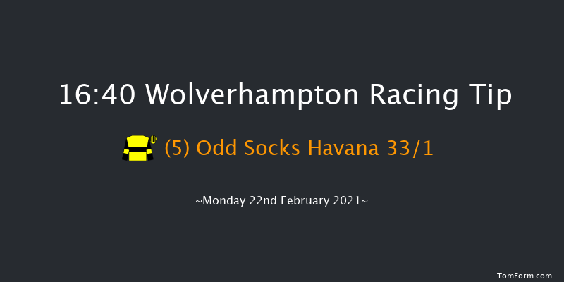 Betway Casino Median Auction Maiden Stakes Wolverhampton 16:40 Maiden (Class 5) 6f Wed 17th Feb 2021