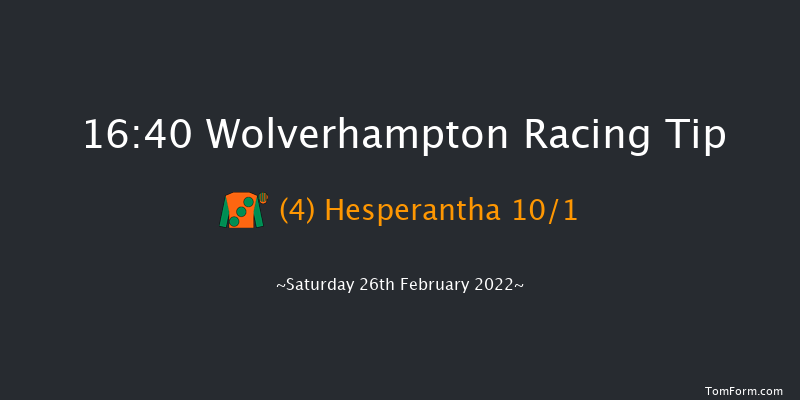 Wolverhampton 16:40 Maiden (Class 5) 10f Fri 25th Feb 2022