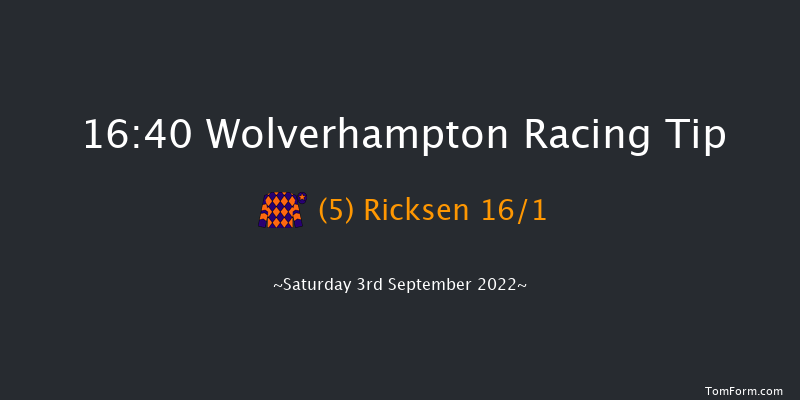 Wolverhampton 16:40 Handicap (Class 6) 9f Wed 31st Aug 2022