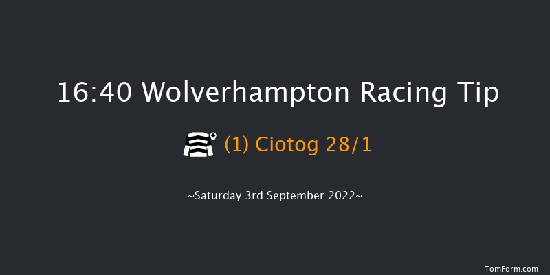 Wolverhampton 16:40 Handicap (Class 6) 9f Wed 31st Aug 2022