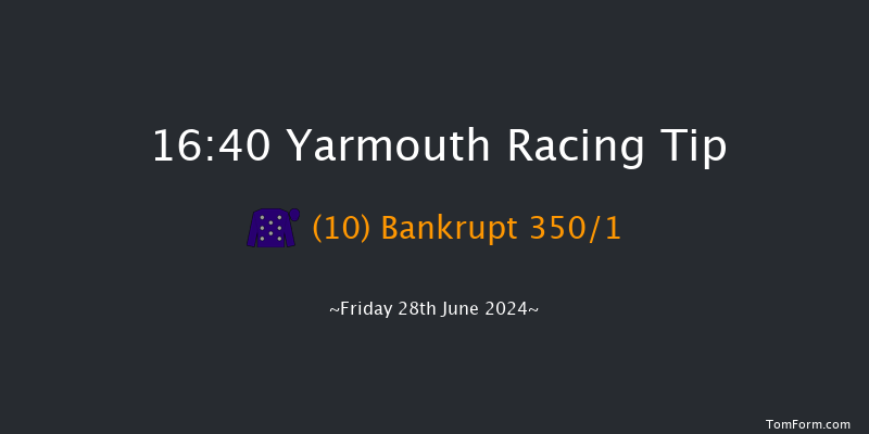 Yarmouth  16:40 Handicap (Class 5) 6f Thu 13th Jun 2024