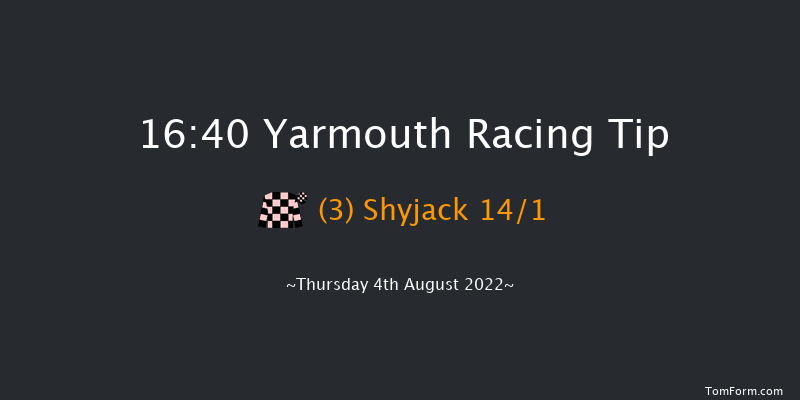 Yarmouth 16:40 Handicap (Class 6) 8f Wed 3rd Aug 2022