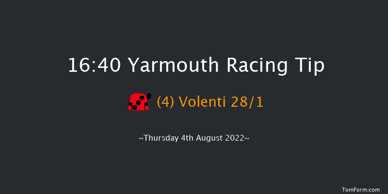 Yarmouth 16:40 Handicap (Class 6) 8f Wed 3rd Aug 2022