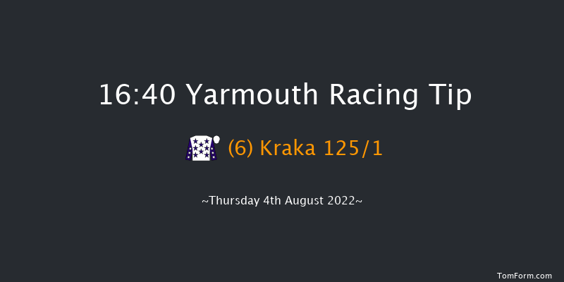 Yarmouth 16:40 Handicap (Class 6) 8f Wed 3rd Aug 2022