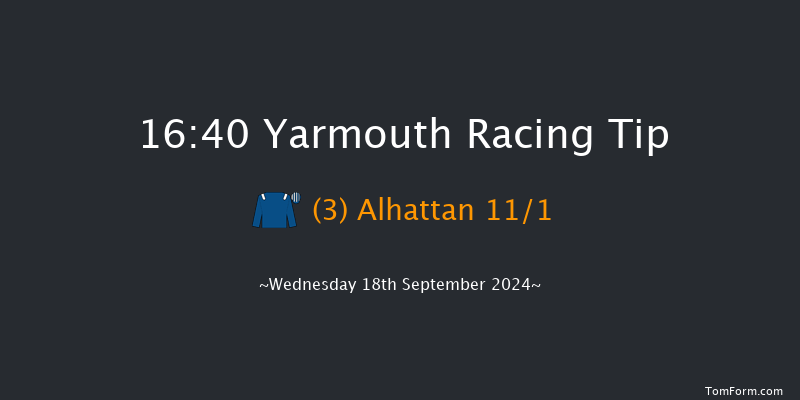 Yarmouth  16:40 Handicap (Class 4) 12f Tue 17th Sep 2024