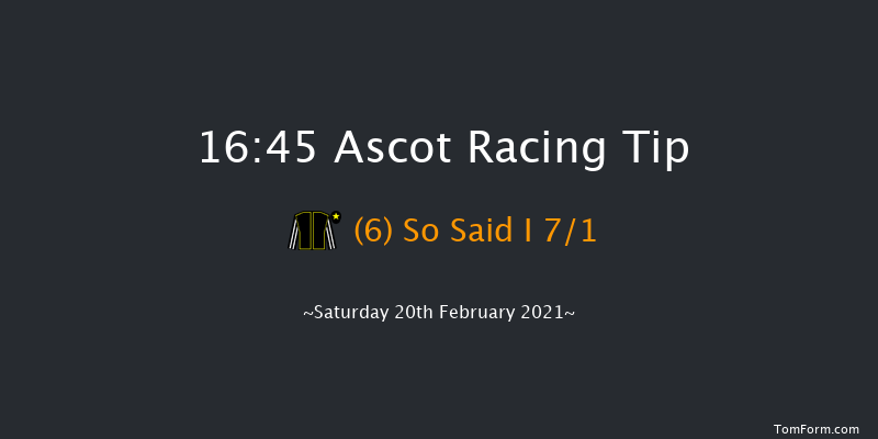 Dingley's Promise British EBF Mares' Standard Open NH Flat Race (GBB Race) Ascot 16:45 NH Flat Race (Class 4) 16f Sat 23rd Jan 2021