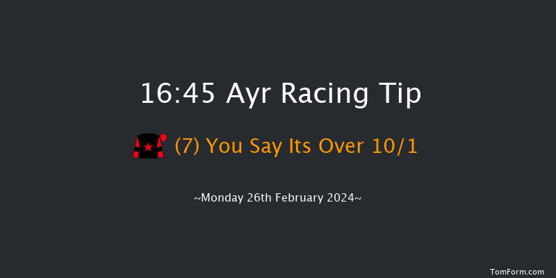 Ayr  16:45 Handicap Hurdle (Class 5) 24f Tue 13th Feb 2024