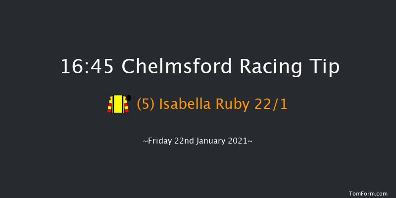 tote Placepot Your First Bet All-Weather 'Hands And Heels' Apprentice Classified Stakes Chelmsford 16:45 Stakes (Class 6) 6f Thu 14th Jan 2021