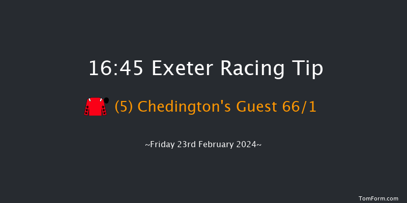 Exeter  16:45 NH Flat Race
(Class 5) 17f Sun 11th Feb 2024