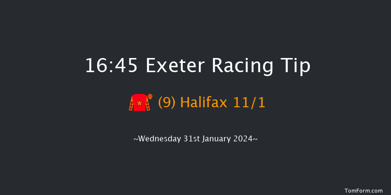 Exeter  16:45 Handicap Hurdle (Class 4) 23f Mon 1st Jan 2024