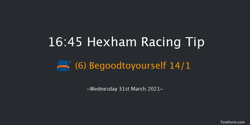 Happy 30th Birthday Alex Morgan Jones Handicap Chase Hexham 16:45 Handicap Chase (Class 5) 24f Thu 18th Mar 2021