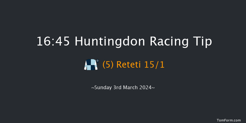 Huntingdon  16:45 NH Flat Race (Class 5)
16f Thu 8th Feb 2024