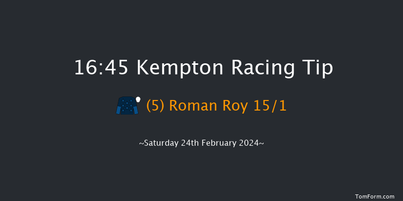 Kempton  16:45 NH Flat Race (Class 3) 16f Wed 21st Feb 2024