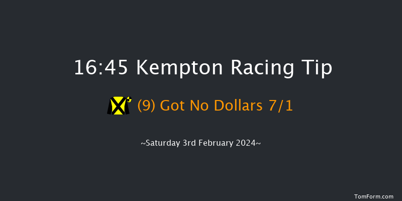 Kempton  16:45 Handicap (Class 6) 8f Wed 31st Jan 2024