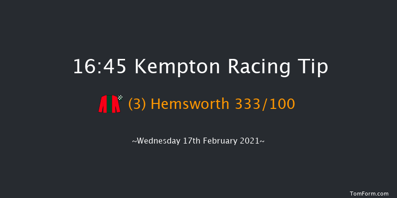 Unibet Extra Place Offers Every Day Maiden Stakes (Div 2) Kempton 16:45 Maiden (Class 5) 7f Tue 16th Feb 2021