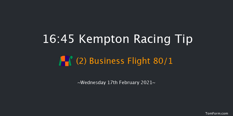 Unibet Extra Place Offers Every Day Maiden Stakes (Div 2) Kempton 16:45 Maiden (Class 5) 7f Tue 16th Feb 2021