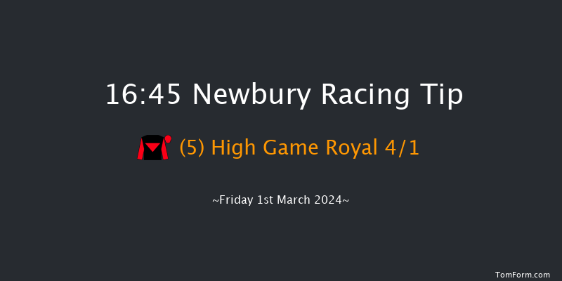 Newbury  16:45 Handicap
Hurdle (Class 3) 24f Sat 10th Feb 2024