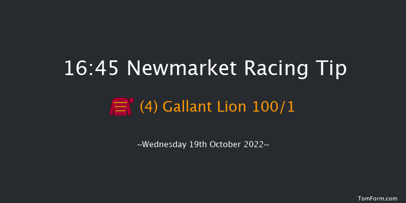 Newmarket 16:45 Stakes (Class 2) 8f Sat 8th Oct 2022