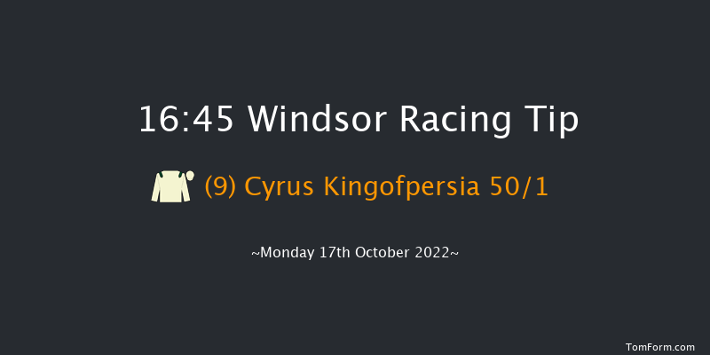 Windsor 16:45 Handicap (Class 6) 8f Mon 10th Oct 2022