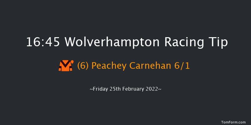 Wolverhampton 16:45 Handicap (Class 6) 6f Mon 14th Feb 2022