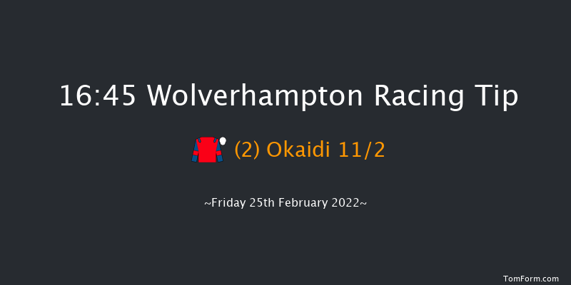 Wolverhampton 16:45 Handicap (Class 6) 6f Mon 14th Feb 2022