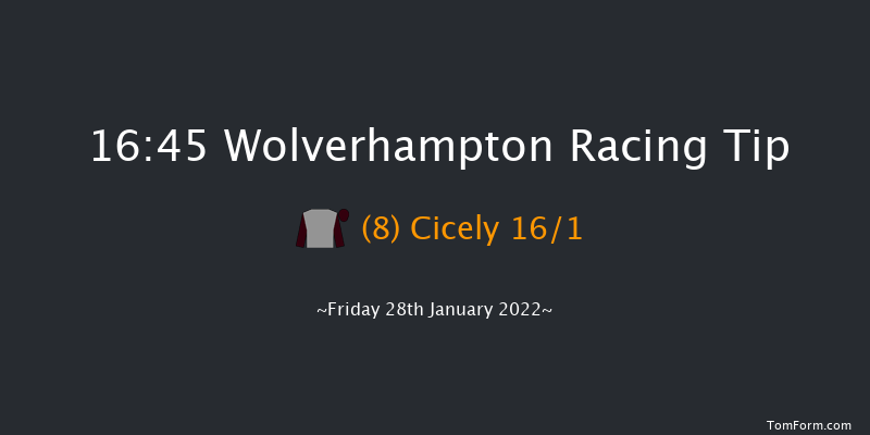 Wolverhampton 16:45 Handicap (Class 5) 10f Mon 24th Jan 2022