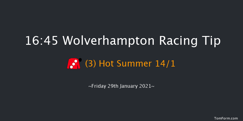 Bombardier British-hopped Amber Beer Handicap Wolverhampton 16:45 Handicap (Class 4) 7f Tue 26th Jan 2021