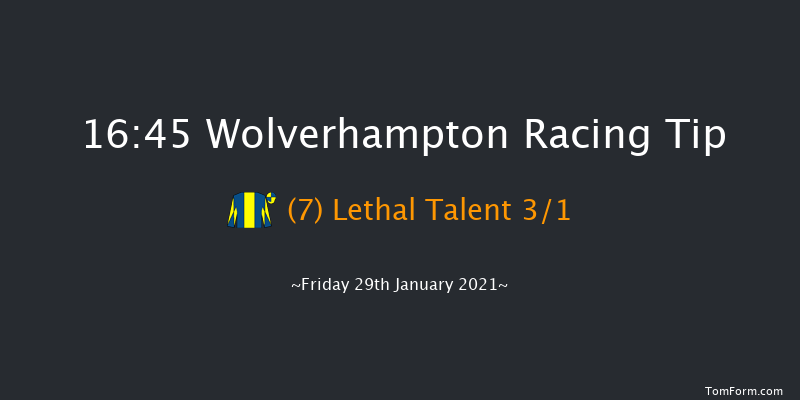 Bombardier British-hopped Amber Beer Handicap Wolverhampton 16:45 Handicap (Class 4) 7f Tue 26th Jan 2021