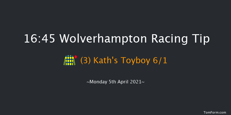 Follow Us On Twitter At WolvesRaces Novice Median Auction Stakes Wolverhampton 16:45 Stakes (Class 6) 5f Sat 3rd Apr 2021