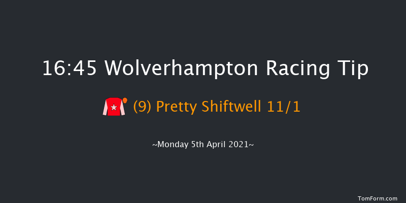 Follow Us On Twitter At WolvesRaces Novice Median Auction Stakes Wolverhampton 16:45 Stakes (Class 6) 5f Sat 3rd Apr 2021