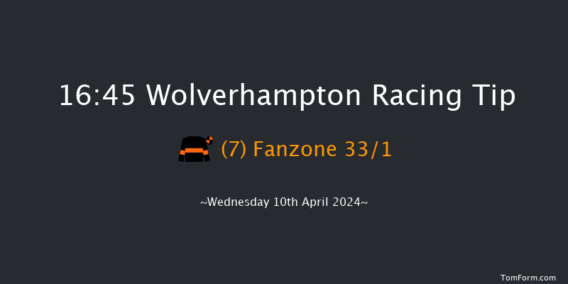 Wolverhampton  16:45 Handicap (Class 6) 9f Mon 8th Apr 2024