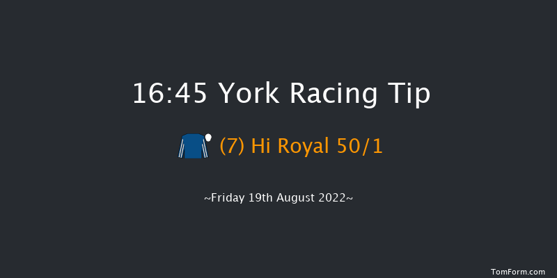 York 16:45 Maiden (Class 2) 7f Thu 18th Aug 2022