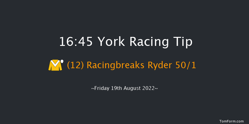 York 16:45 Maiden (Class 2) 7f Thu 18th Aug 2022