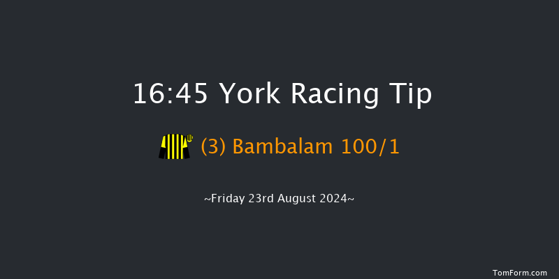 York  16:45 Maiden (Class 2) 7f Thu 22nd Aug 2024