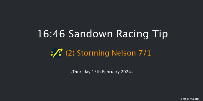 Sandown  16:46 Handicap Hurdle (Class 4)
20f Sat 3rd Feb 2024