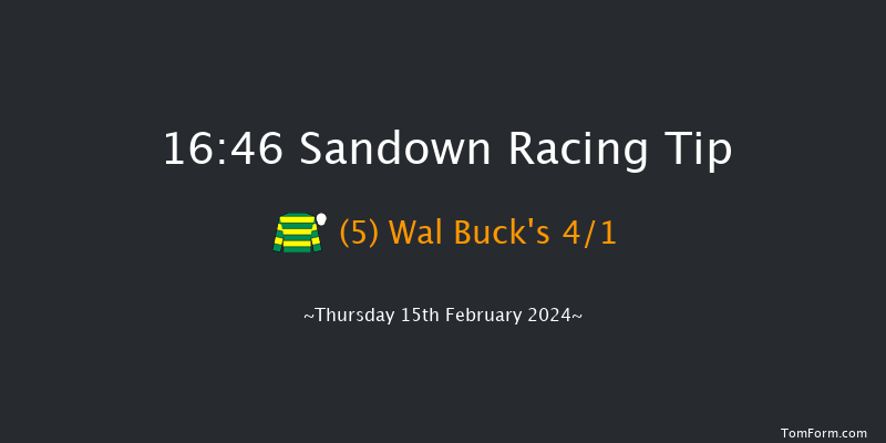 Sandown  16:46 Handicap Hurdle (Class 4)
20f Sat 3rd Feb 2024