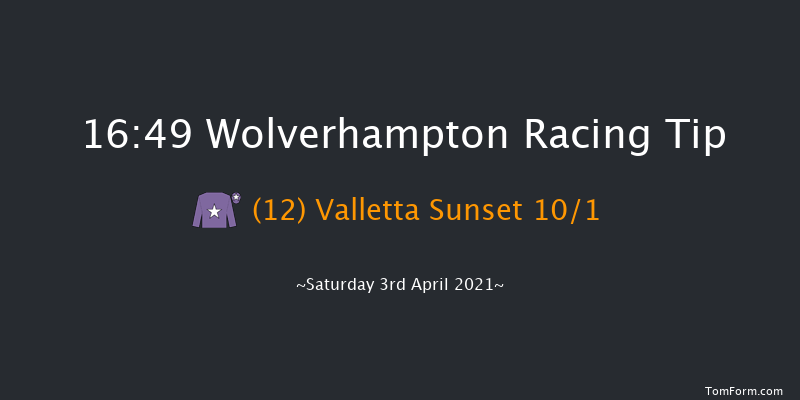 Sky Sports Racing Sky 415 Amateur Jockeys' Handicap Wolverhampton 16:49 Handicap (Class 6) 12f Tue 30th Mar 2021