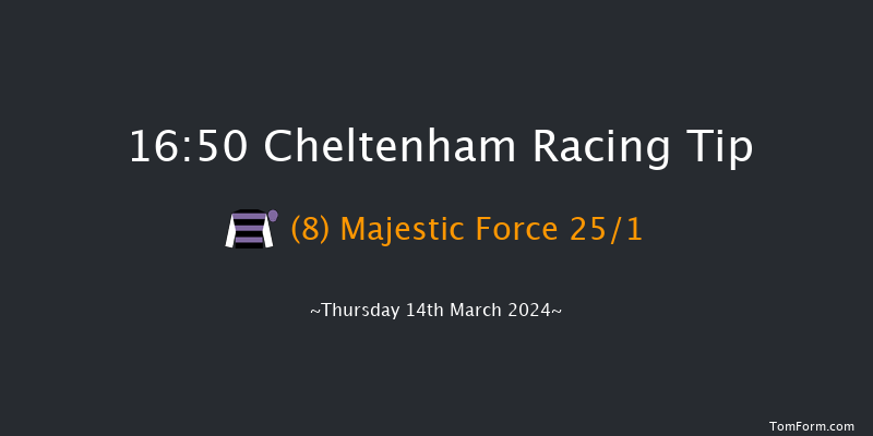 Cheltenham  16:50 Maiden Hurdle
(Class 1) 17f Wed 13th Mar 2024