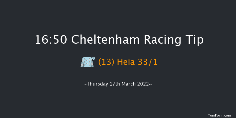 Cheltenham 16:50 Novices Hurdle (Class 1) 17f Wed 16th Mar 2022